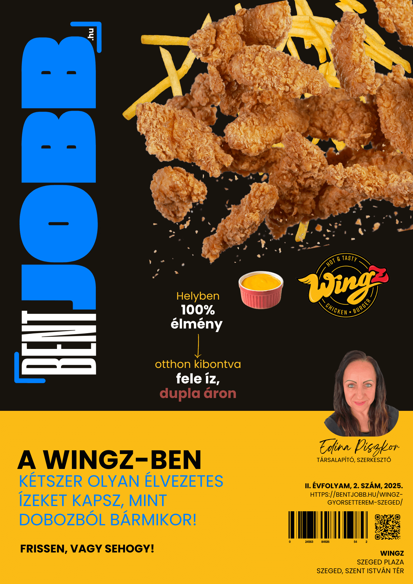 WingZ Szeged csirkeszárny