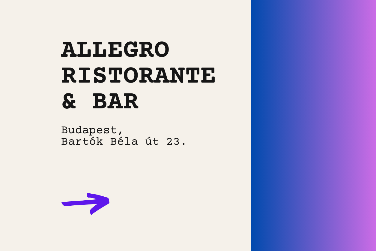 Allegro étterem Budapest