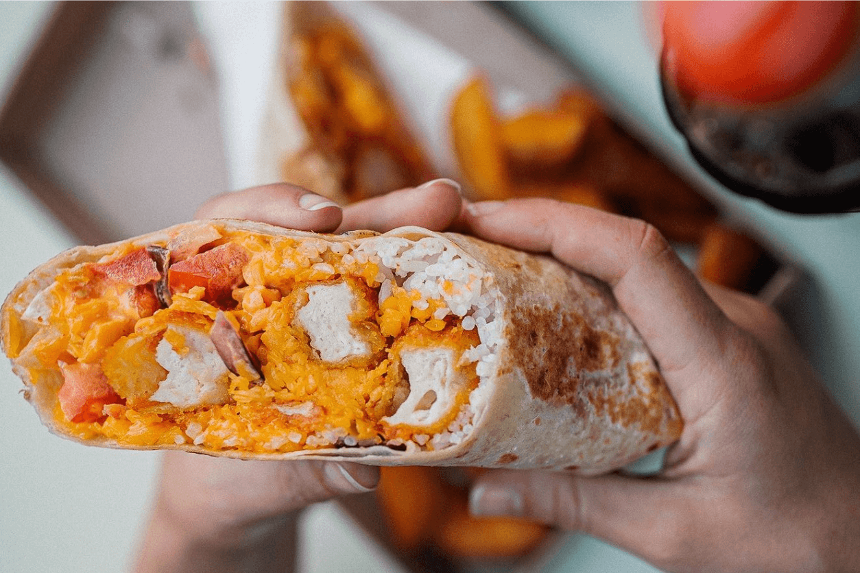 Szegedi Degusztációs Menüsor Queen Code applikációval: Burrito Express partner