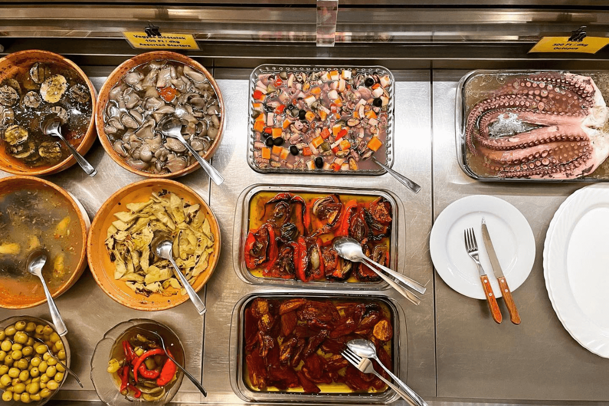 Szegedi Degusztációs Menüsor Queen Code applikációval: Forza Italia Ristorante Szeged.